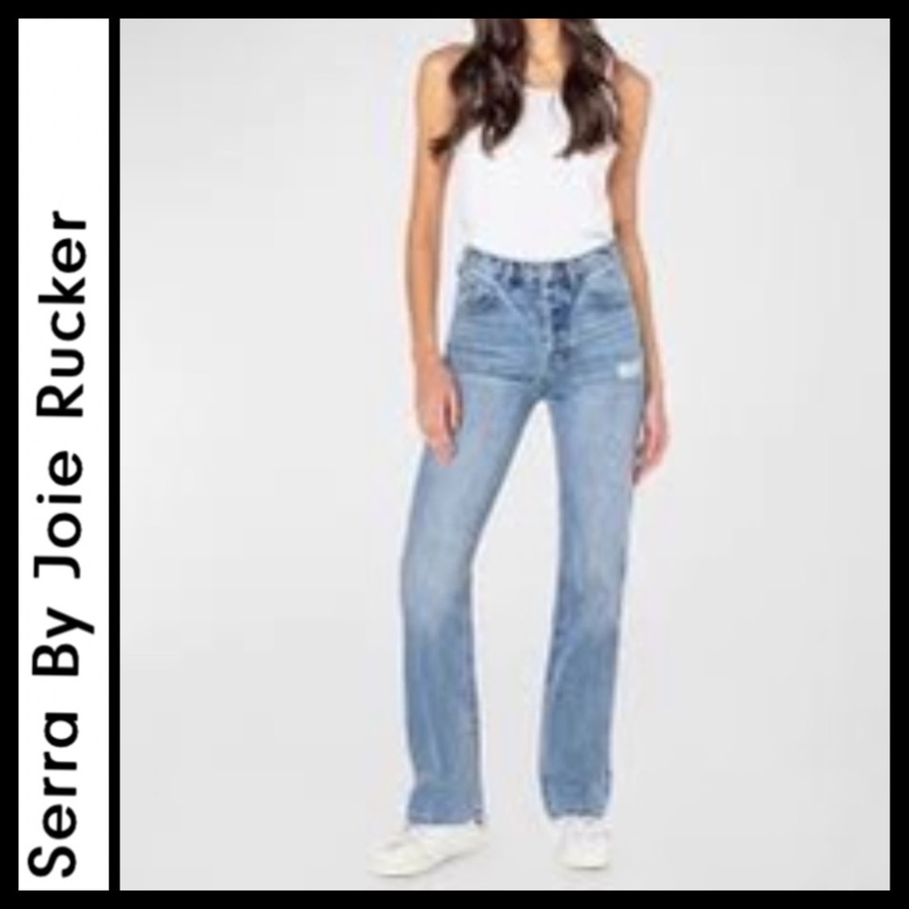 NWT SERRA By Joie Rucker Stevie Straight Flare Jeans